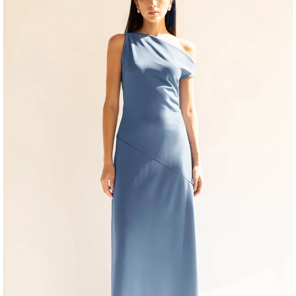 USED LIKE NEW (1 time) - Oak+Fort Blue Dress